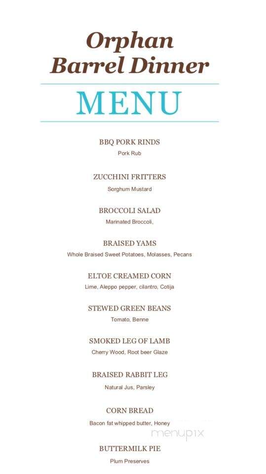 Prohibition Gastro Lounge - Powell, OH menu_pic