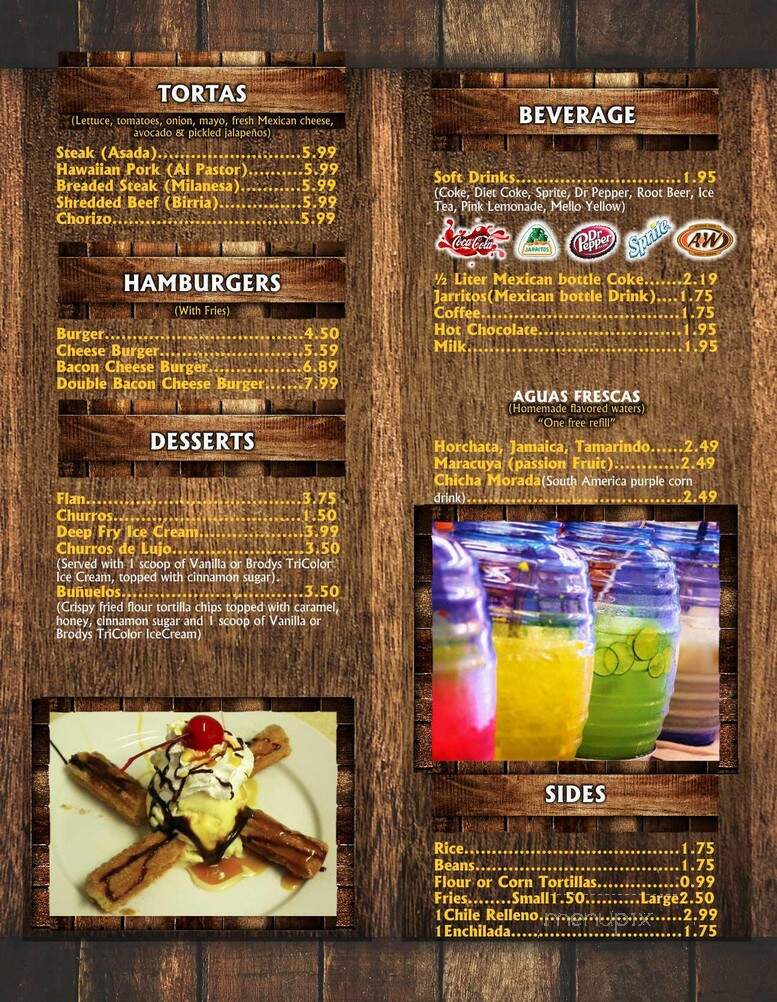 Brody's Mexican Restaurant - Cedar City, UT menu_pic