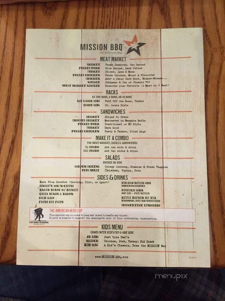 Mission BBQ - Virginia Beach, VA menu_pic
