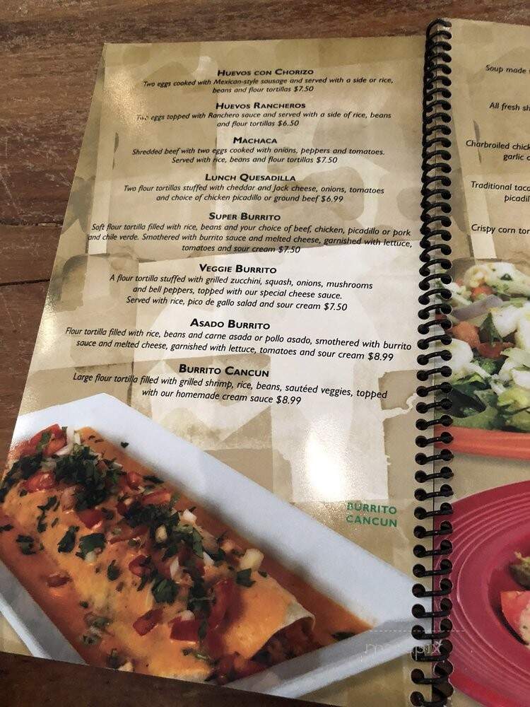 Casa Tequila - Boca Raton, FL menu_pic