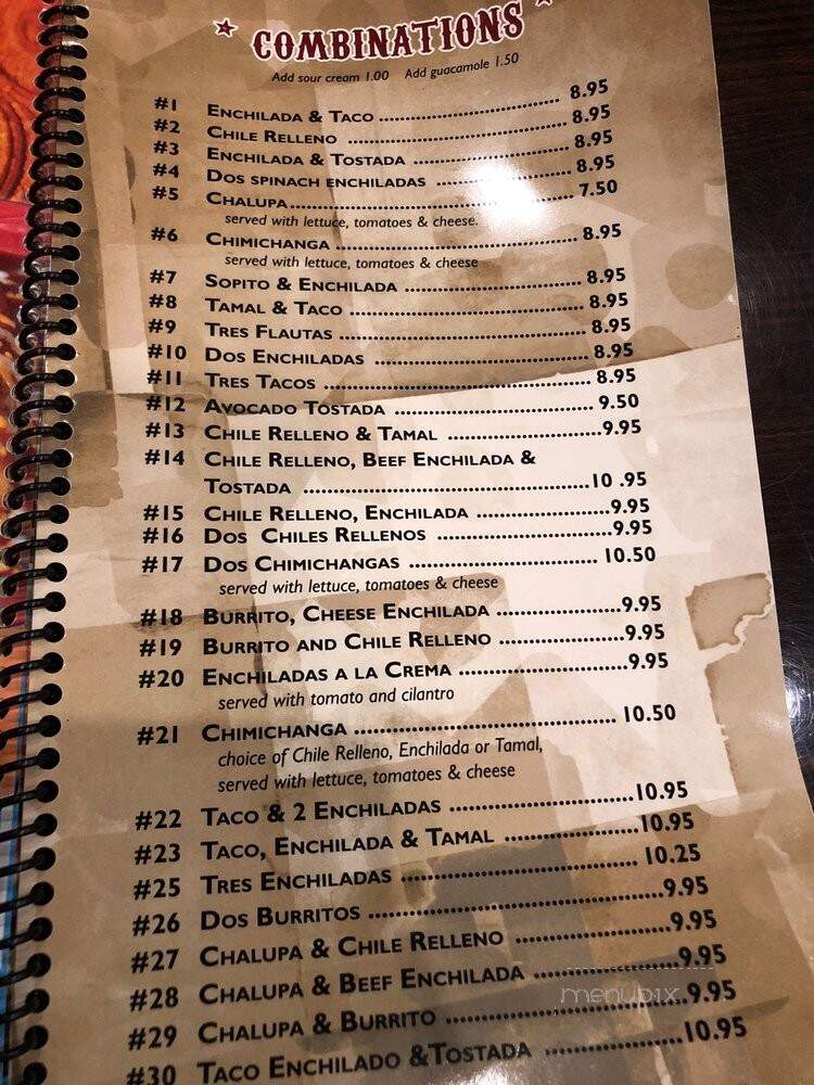 Casa Tequila - Boca Raton, FL menu_pic