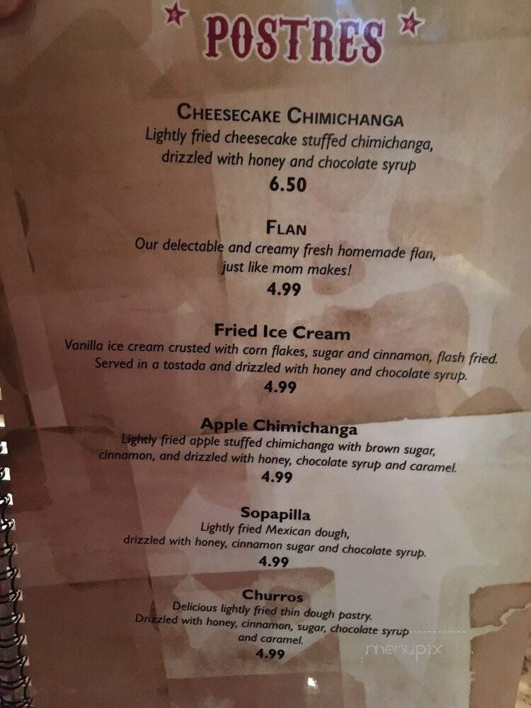 Casa Tequila - Boca Raton, FL menu_pic