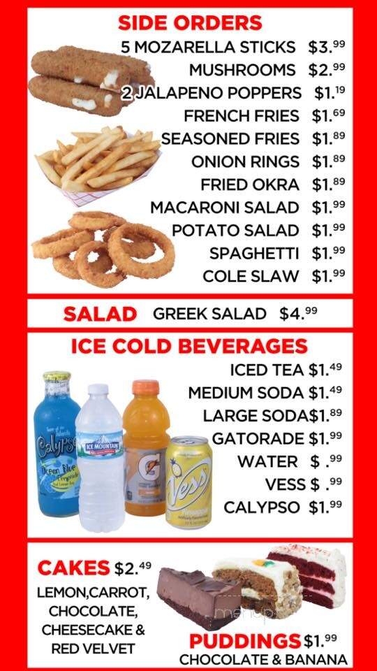 Tasty's - Kansas City, MO menu_pic