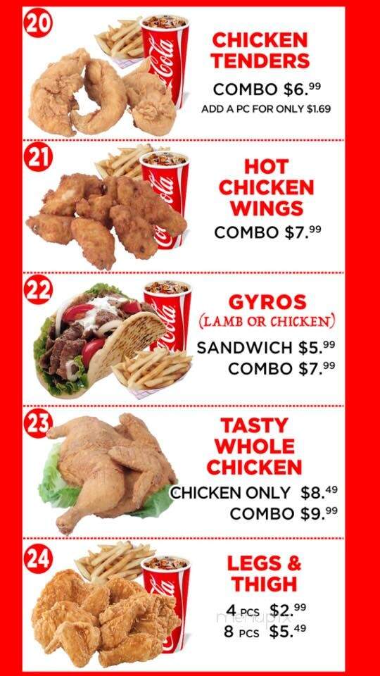 Tasty's - Kansas City, MO menu_pic