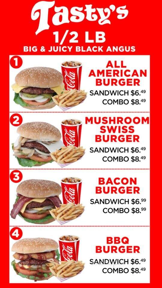 Tasty's - Kansas City, MO menu_pic