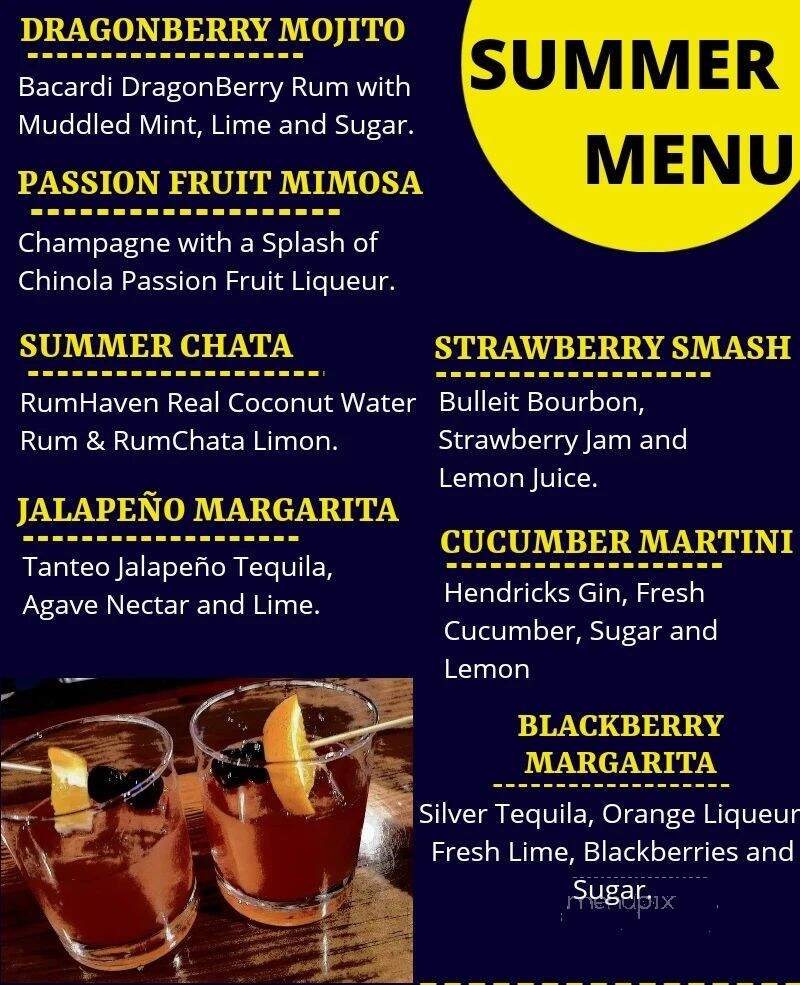 Cork's Cigar Bar - Bradenton, FL menu_pic