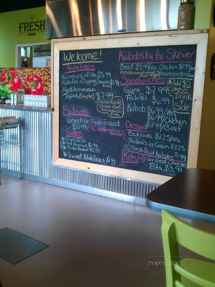 Fresh Mediterranean Express - Waukee, IA menu_pic