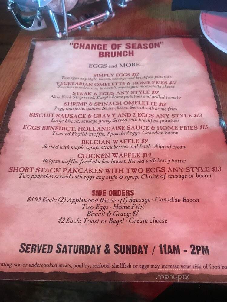 Daryl's House Club - Pawling, NY menu_pic