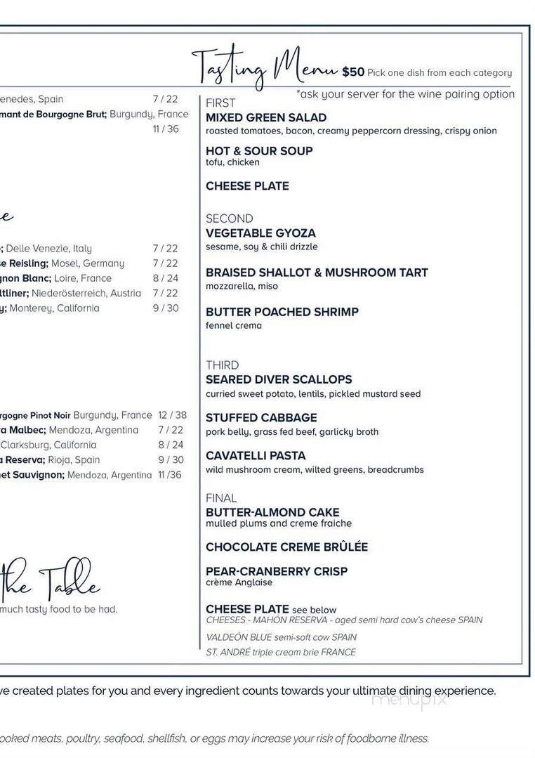 SoCo Farm and Food - Wilson, NC menu_pic