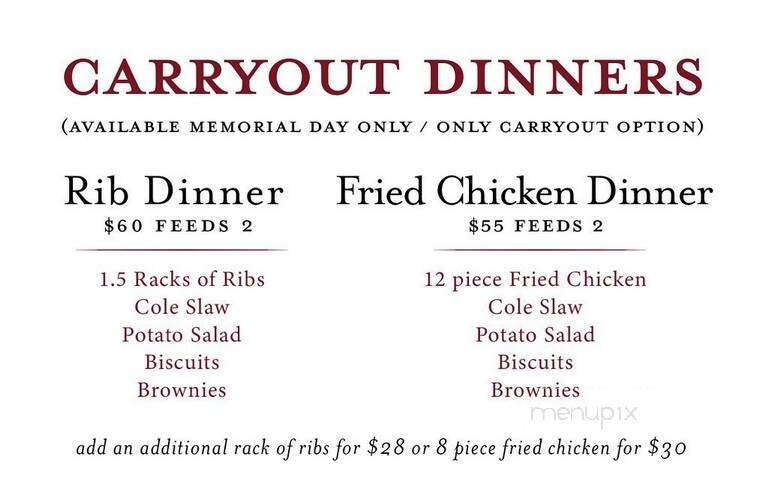 Millwrights - Simsbury, CT menu_pic