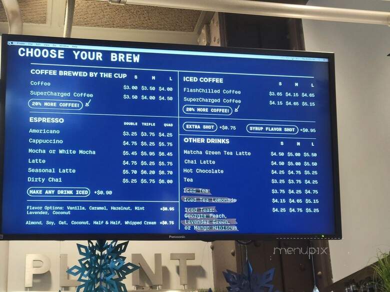 Roasting Plant - Detroit, MI menu_pic