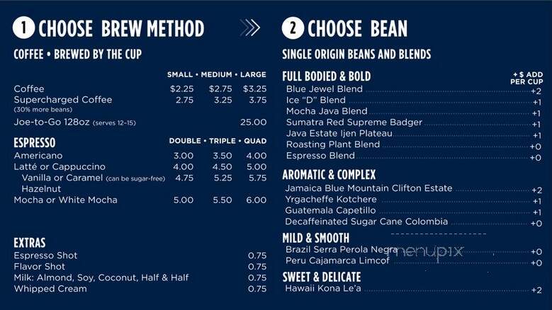 Roasting Plant - Detroit, MI menu_pic
