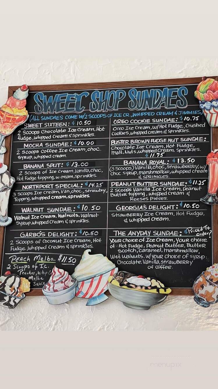 Northport Sweet Shop - Northport, NY menu_pic