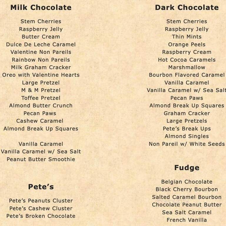 Northport Sweet Shop - Northport, NY menu_pic
