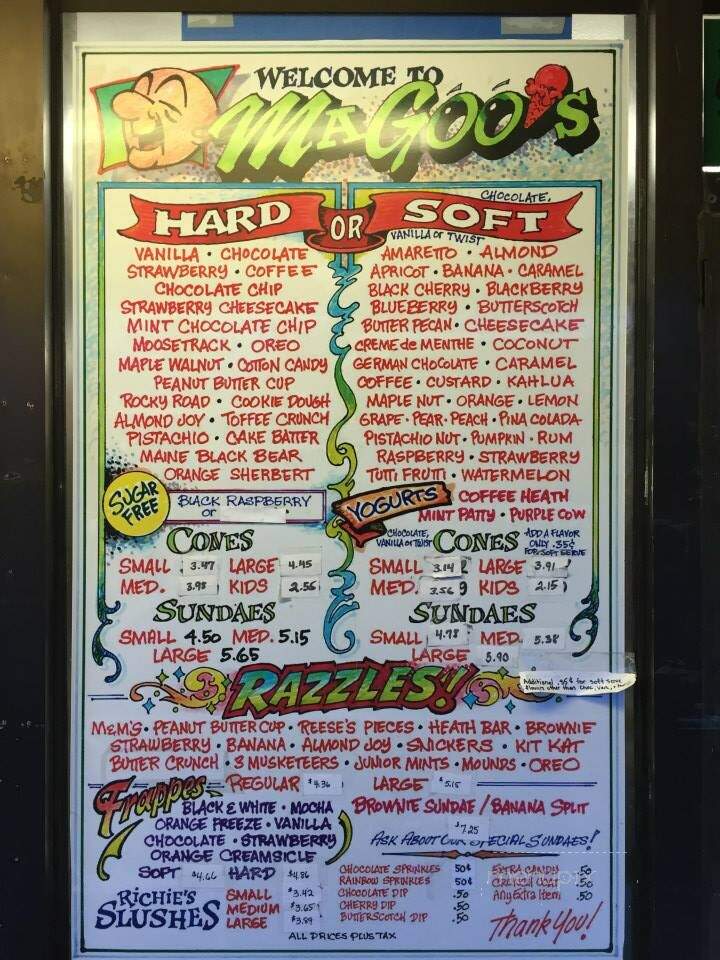 Magoo's Ice Cream & Sandwich - Rockland, MA