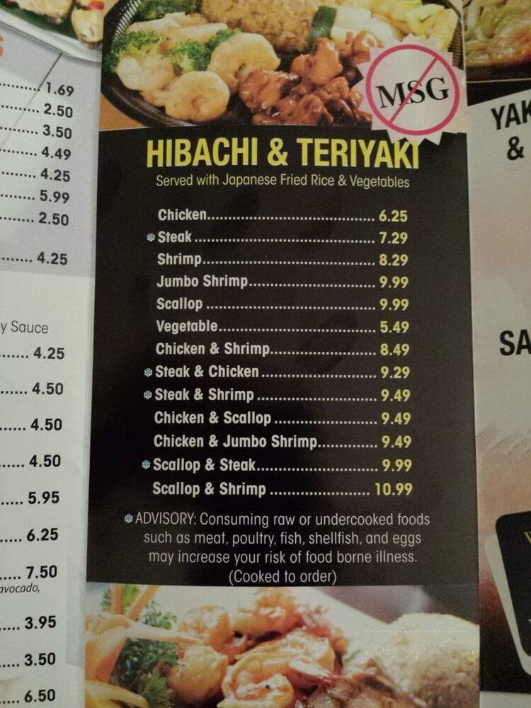 Fuji Express - Stockbridge, GA menu_pic