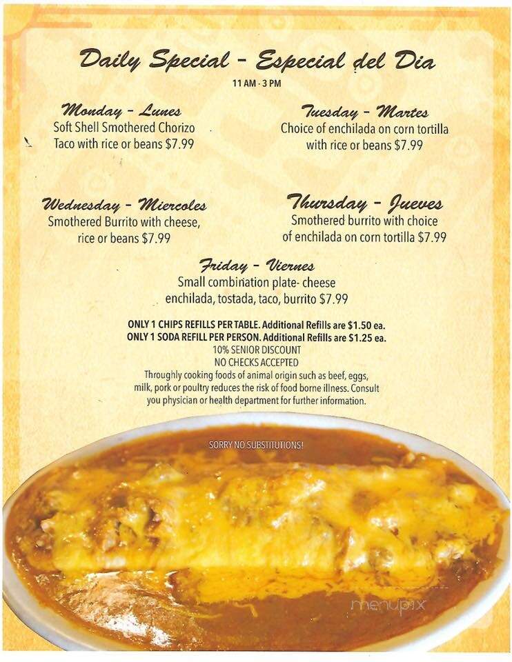 La Puente Centerville - Centerville, UT menu_pic