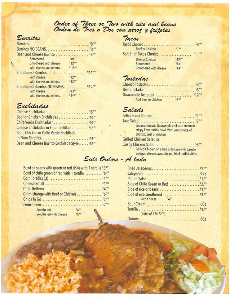 La Puente Centerville - Centerville, UT menu_pic