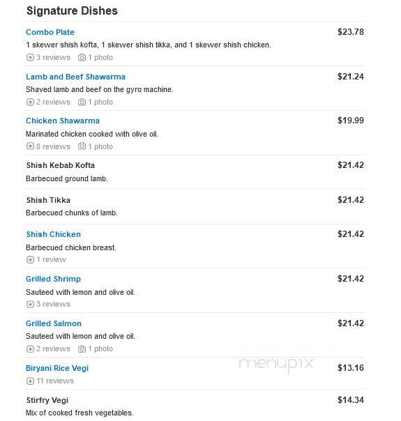 Zaytoon Restaurant - Clinton, MA menu_pic