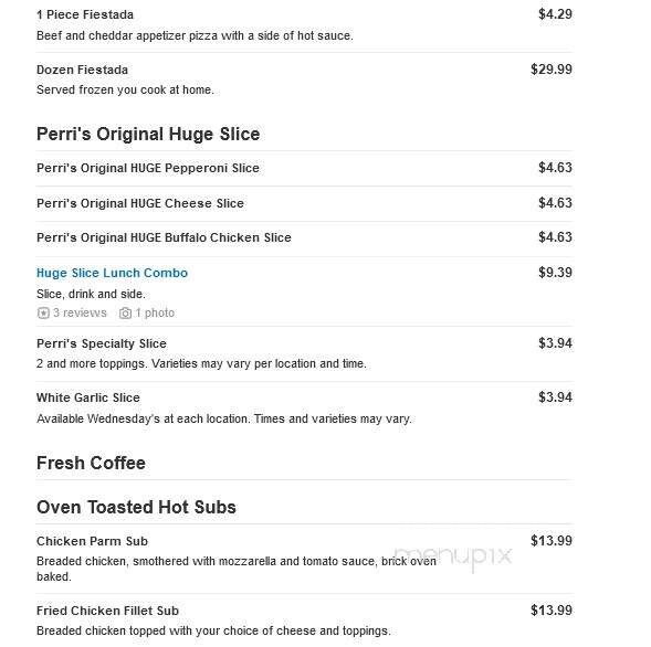 Perri's Pizza - Canandaigua, NY