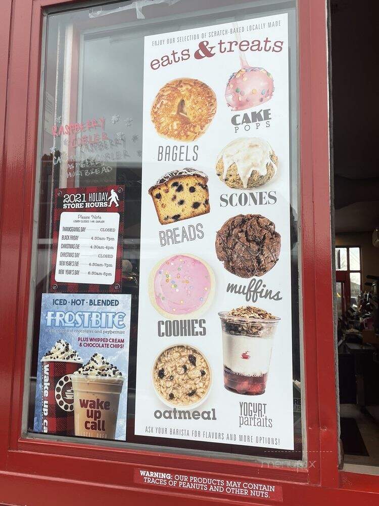 Wake Up Call Coffee - Spokane Valley, WA menu_pic
