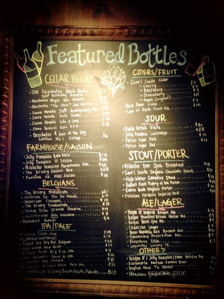 Ole Bridge Pub - Reno, NV menu_pic