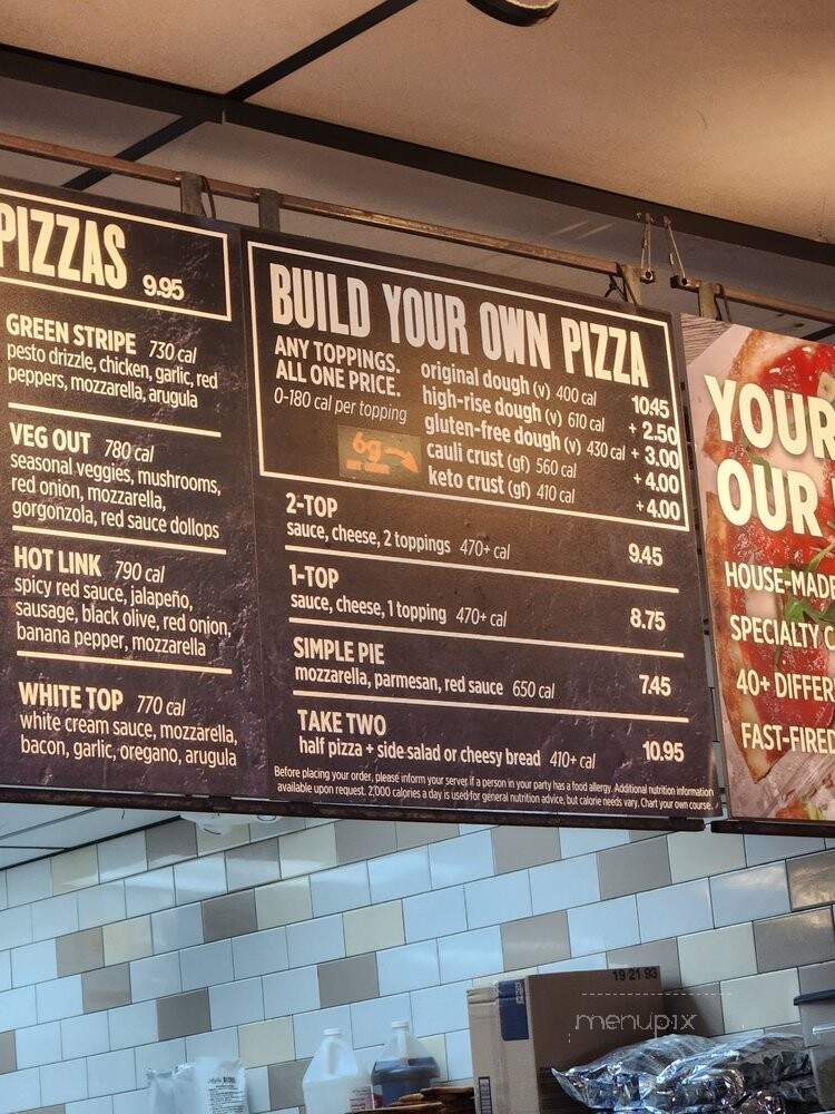 Blaze Pizza - Davie, FL menu_pic