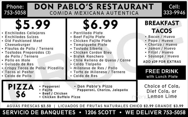 Don Pablo's Restaurant - Laredo, TX