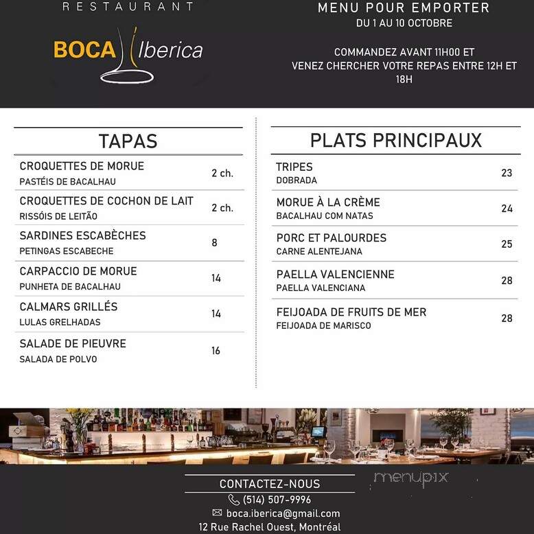 Boca Iberica - Montreal, QC