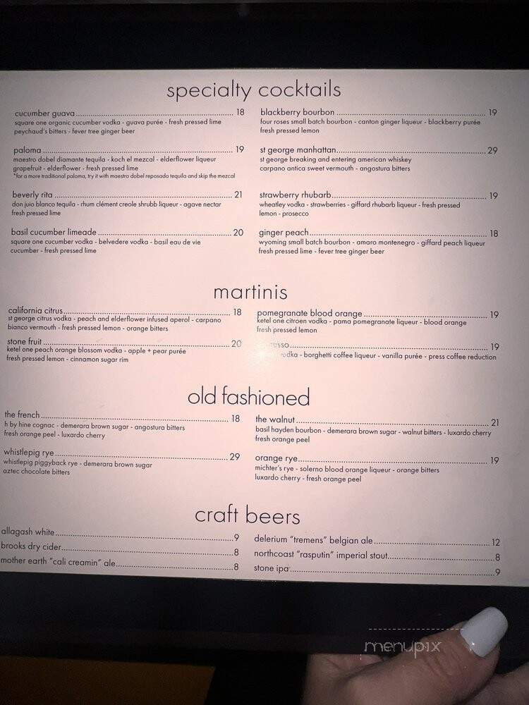 Steak 48 Beverly Hills - Beverly Hills, CA menu_pic