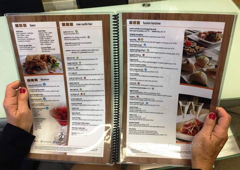 Fusion Restaurant - Frankfort, KY menu_pic
