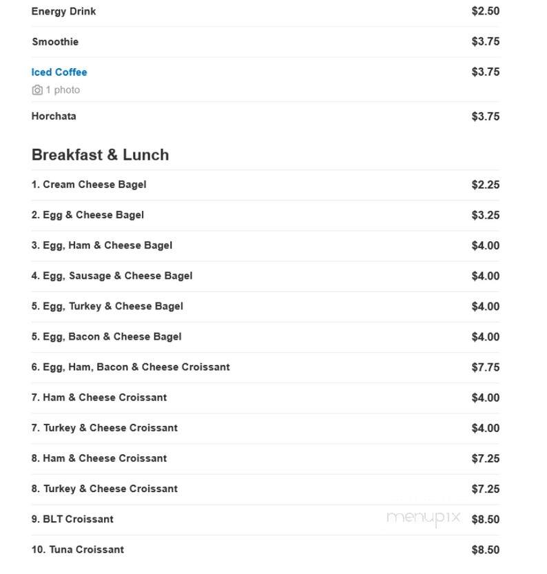 K S Donut Shop - Long Beach, CA menu_pic