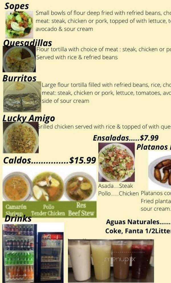 Nuevo Alba - Madison, TN menu_pic