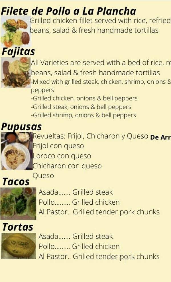 Nuevo Alba - Madison, TN menu_pic