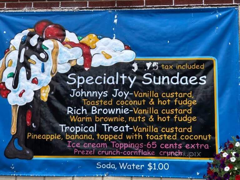 Johnny D's - Uniontown, PA menu_pic