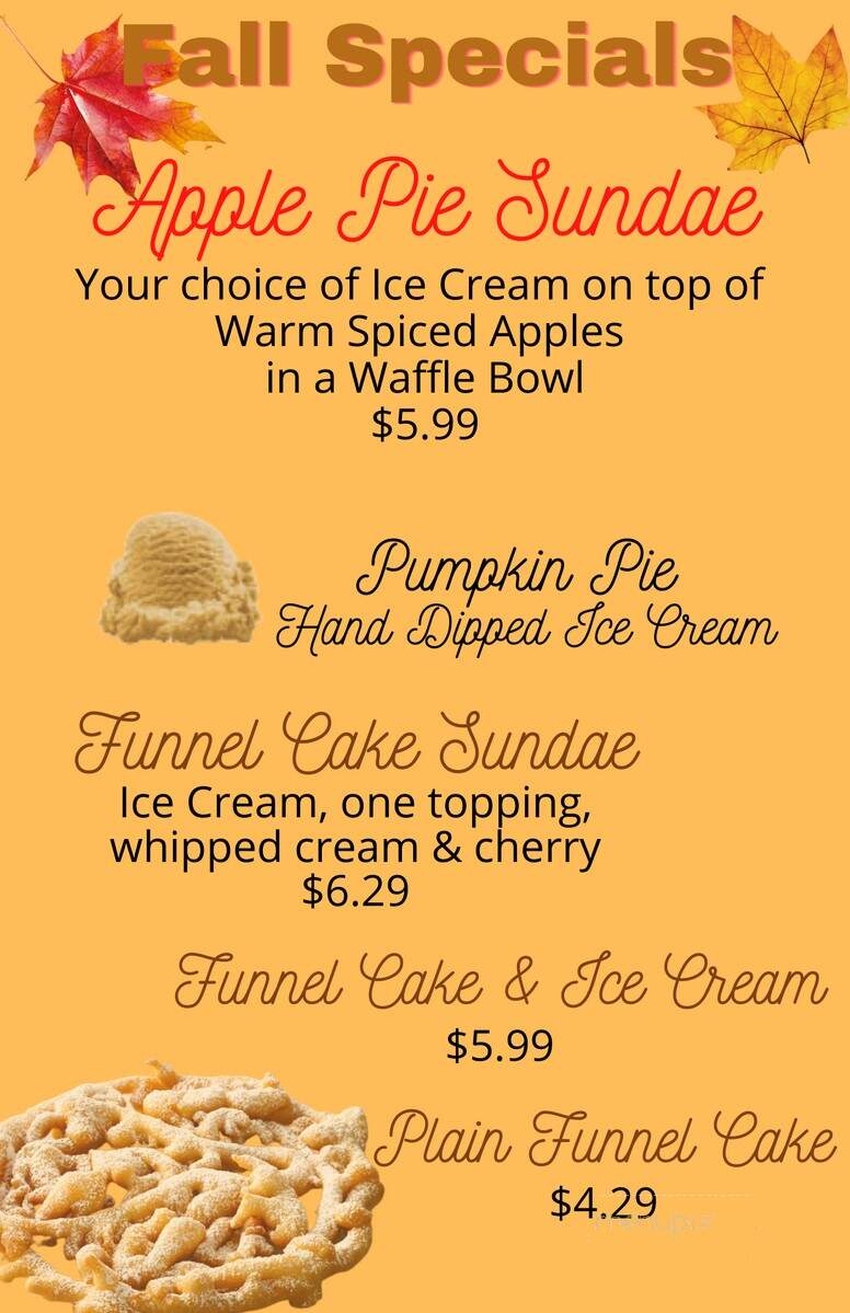 Twistee Treat - Philadelphia, PA menu_pic