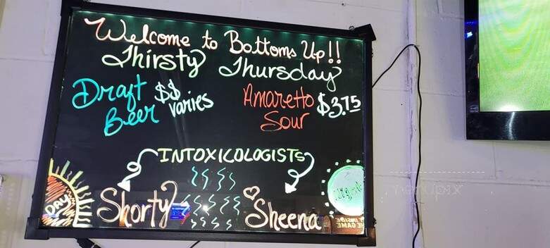 Bottoms Up - Jacksonville, NC menu_pic