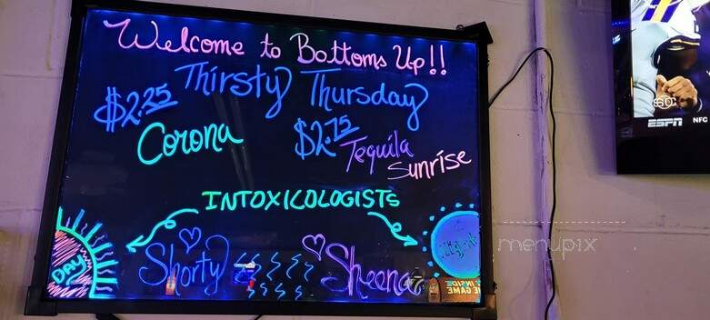 Bottoms Up - Jacksonville, NC menu_pic