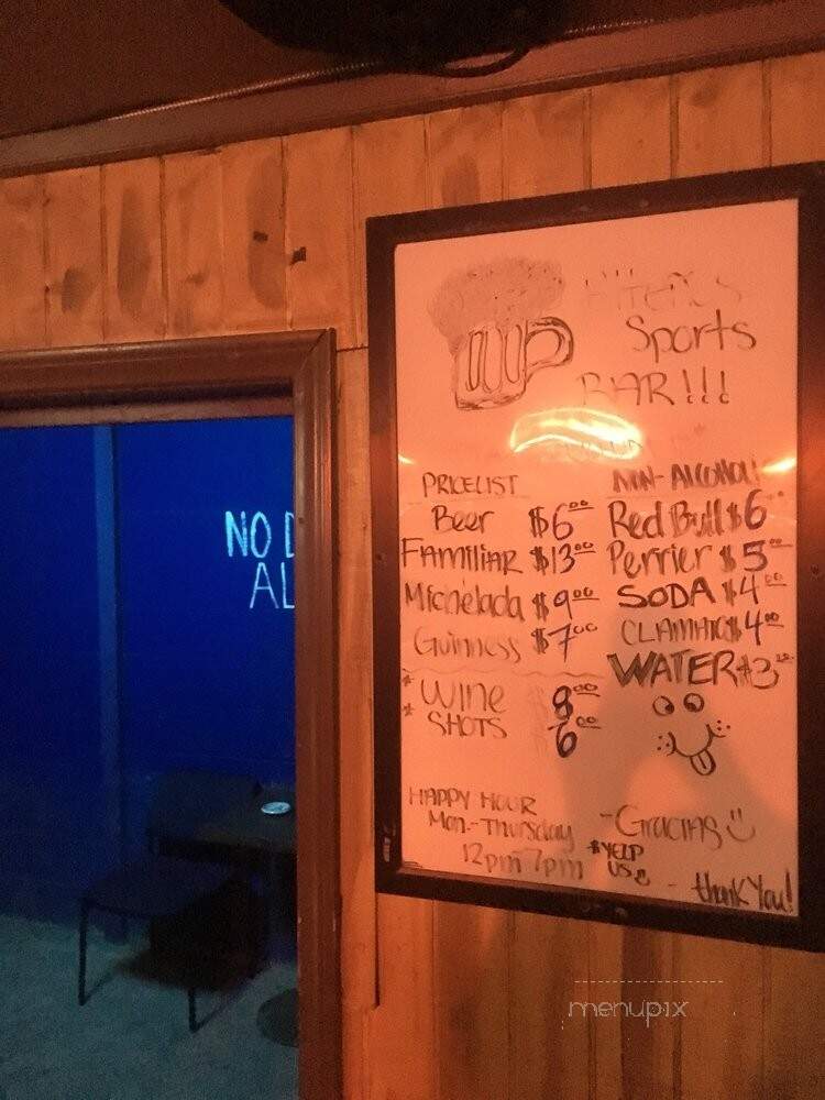 Alteno Sports Bar - Culver City, CA menu_pic