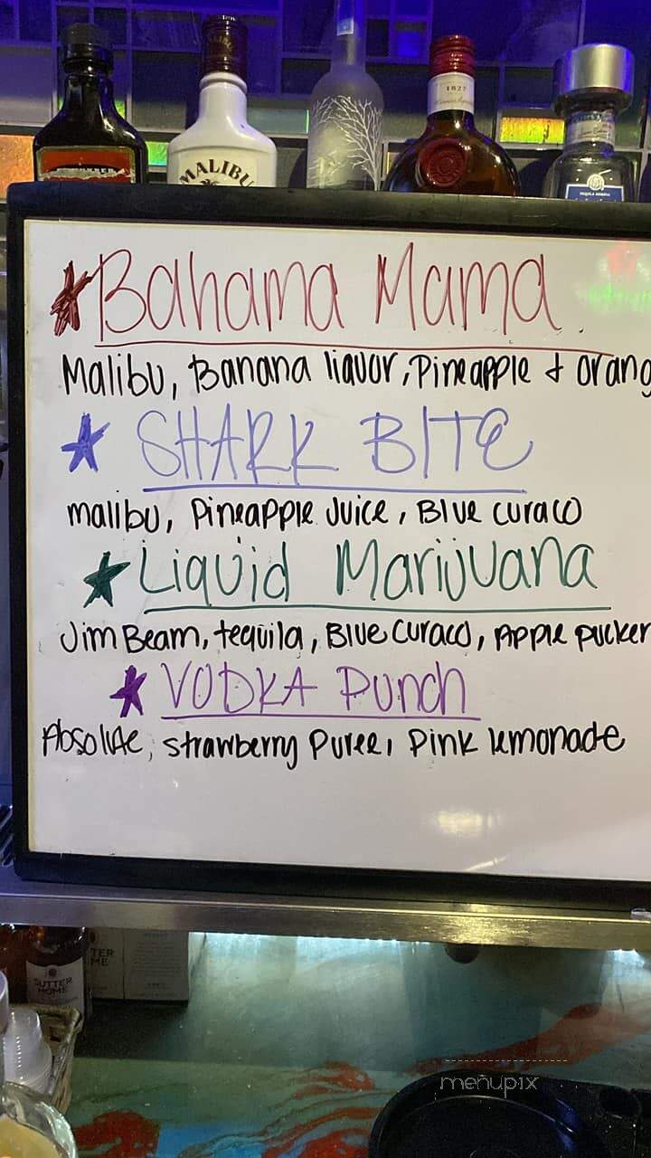 Bourbon Hall - New Iberia, LA menu_pic