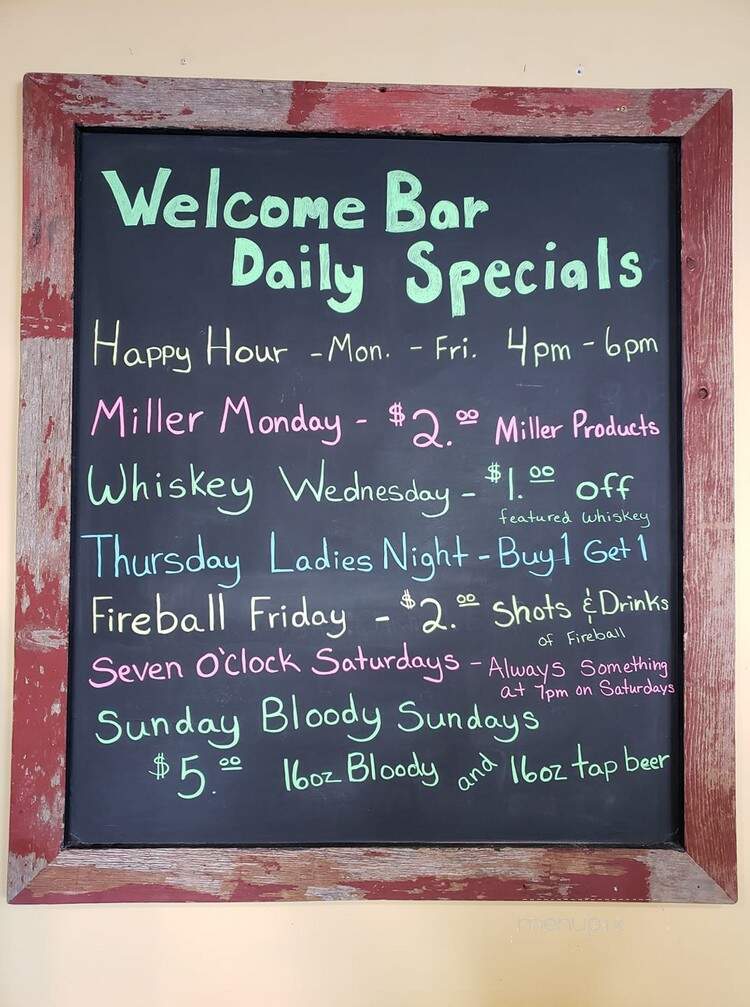 Welcome Bar - Independence, WI