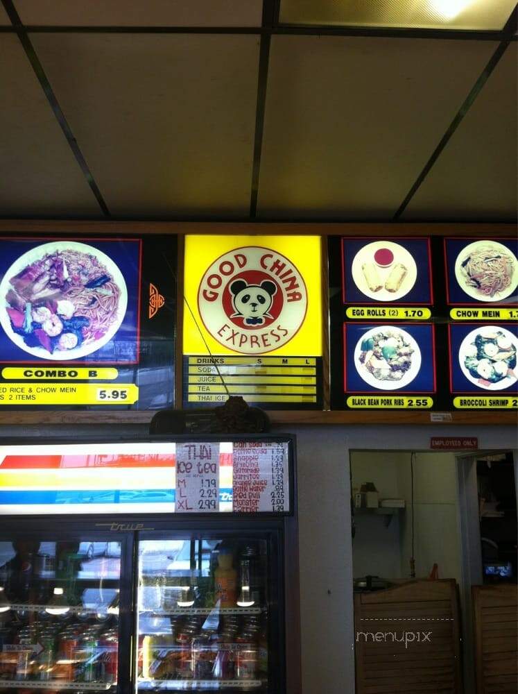 Good China - North Hollywood, CA menu_pic