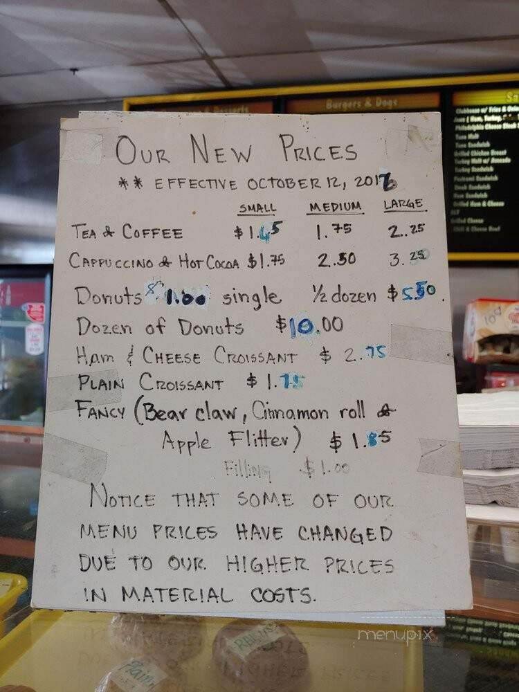 Tastio Donut Shop - Los Angeles, CA menu_pic
