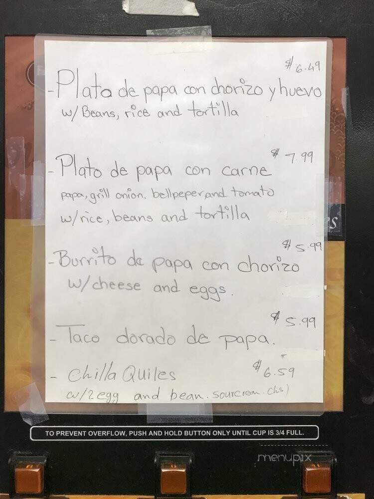 Tastio Donut Shop - Los Angeles, CA menu_pic