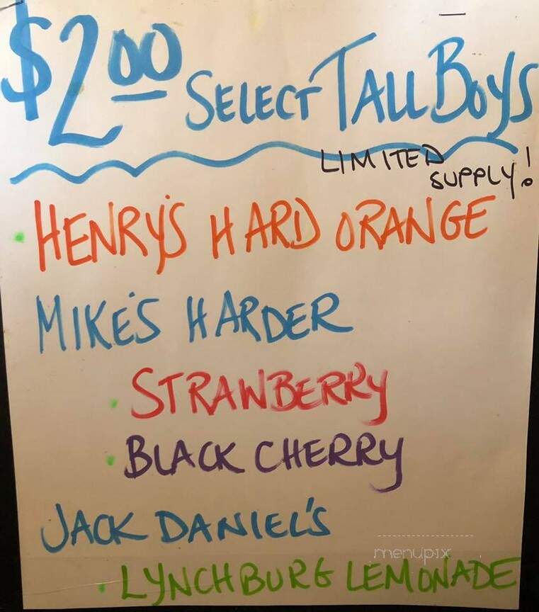Main Pub - Fond Du Lac, WI menu_pic