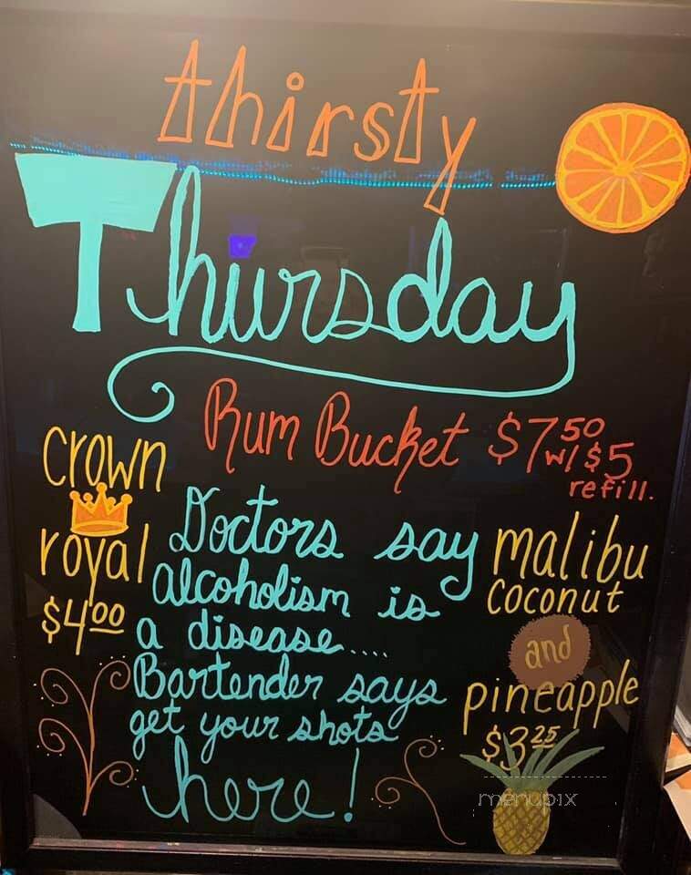 Old Stoney Ledge - Findlay, OH menu_pic