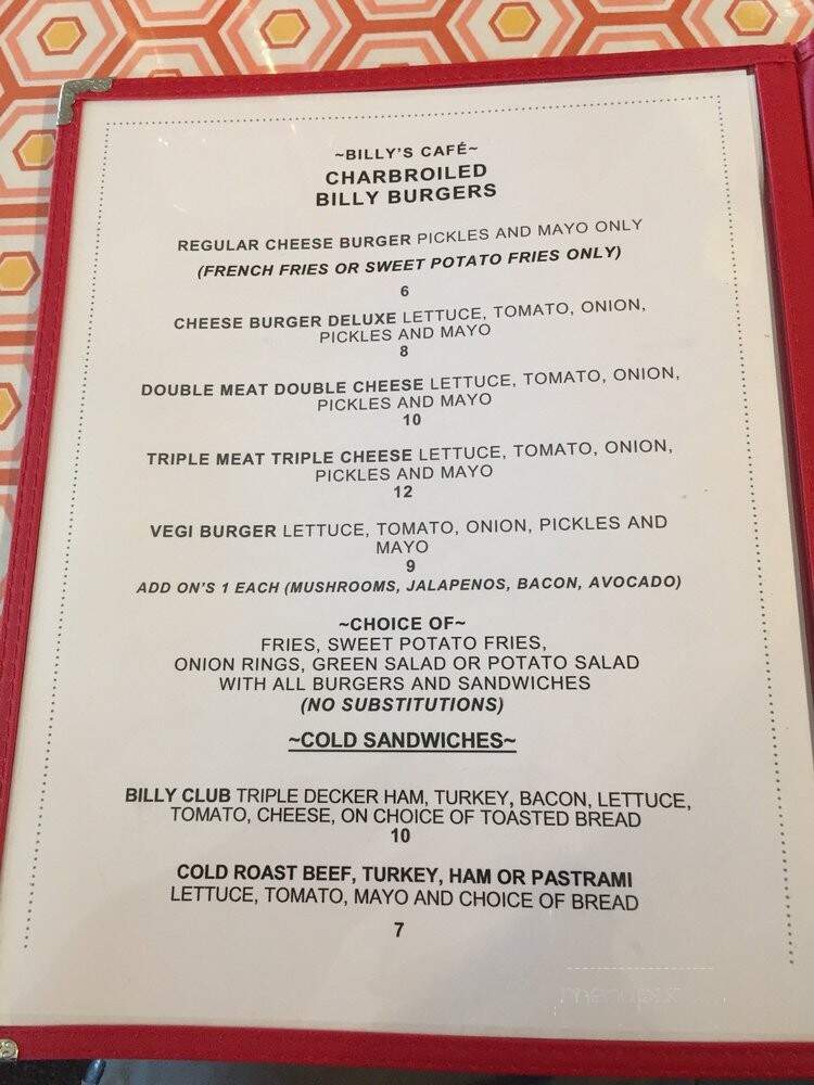 Montgomery Creek Station Cafe - Montgomery Creek, CA menu_pic