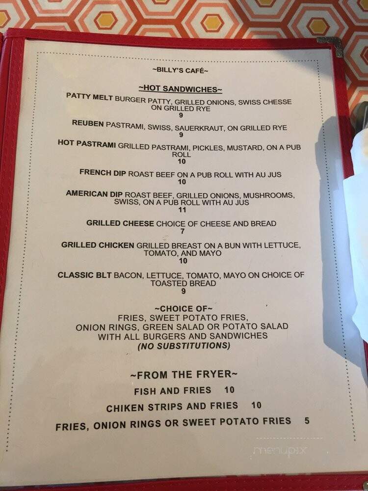 Montgomery Creek Station Cafe - Montgomery Creek, CA menu_pic