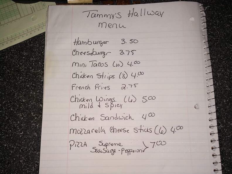 Tammy's Hallway - Centralia, IL menu_pic