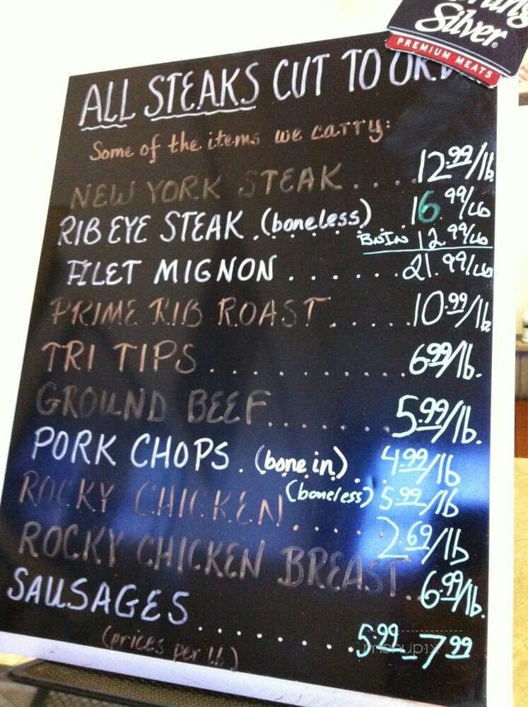 Arroyo Grande Meat Co. - Arroyo Grande, CA menu_pic